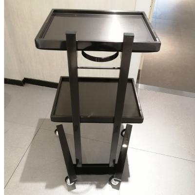 China Folding Trolley Hair Salon Furniture Nail Technician Trolley TKN-7006 for sale