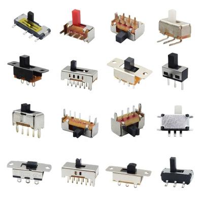 China 12 Pin Mini Horizontal Slide Switch Micro Slide Switch On-Off Slide Contact for sale