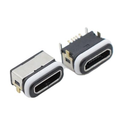 China Best Quality IP67 SMD SMT Micro Female Connector USB-1118IPX8-00 Waterproof Micro 5 Pin for sale