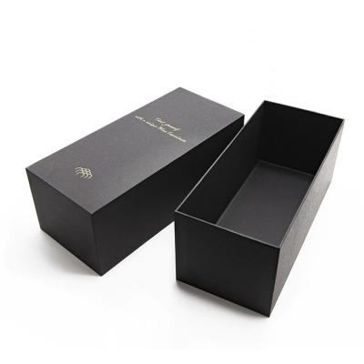 China Black Rectangular Recyclable High Quality Promotion Supplier Gift Box Tumbler Packaging Box With Lid for sale