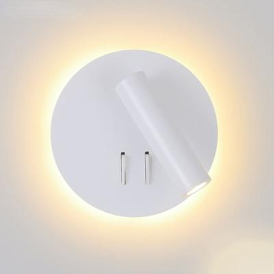 China Wall Lemp Night Light For Bedroom 3W 6W Wall Sconce Study Living Room Dimmable With Switch Reading Lamp for sale