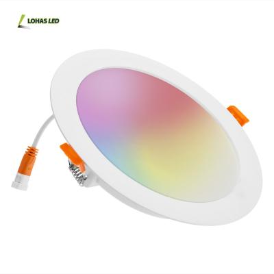 China Outdoor LOHAS 10W Modern Smart wifi LED Downlight Color Changing and Voice Control work with tuya Alexa and Google for sale