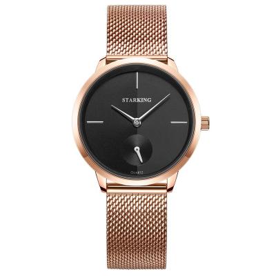 China STARKING 2020 Latest Water Resistant Fashion Stainless Steel Case Wristwatch Women Fashion Luxury Quartz Watch For Lady for sale