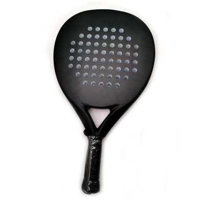 China High quality carbon fiber factory padel racket carbon fiber surface 3k 12k 18k padel racket for sale