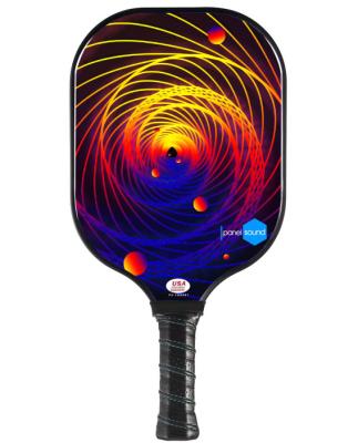 China Outdoor Sport Game 2022 Hot Sale Pickleball Racket Carbon Fiber PP Hole for sale