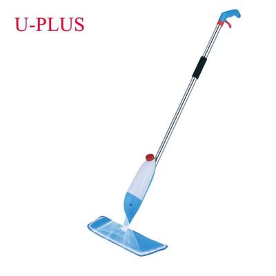 China Hot Sale Floor Mist Swob Household Wash Flat Tool Viable Scuff Automatic Spray Water Floor Cleaning Mop for sale