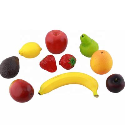 China PVC Children Role Playing Toy Children Kitchen Play Reaslistic Fruit Artificial Fruit for Boys and Girls for sale