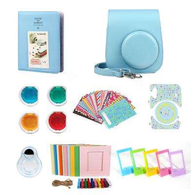 China Fujifilm accessory mini 11 / mini 9 Instax lightweight top selling camera instax 8 in 1 bundles accessory set for sale