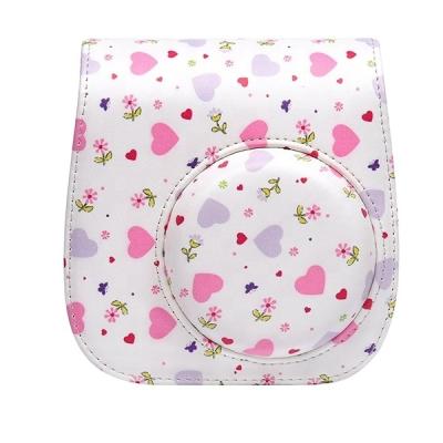 China Print Heart Design Ideal Workmanship Fuji Fujifilm Instax Accessory Case Bag For Mini8/Mini8 Plus for sale