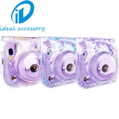 China Instax Mini Camera Case Protective Effects High Quality PU/PVC Small Leather Bag For Fuji Instax Mini Camera 11 for sale