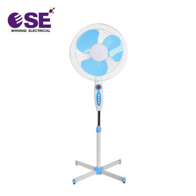 China National Hotel Pedestal 230v Modern Electric Oscillating Fans Cross Base 16 Inch Stand Fan for sale