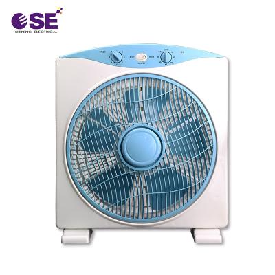 China New Products High Quality Blade Hotel Office Use PP 12 Inch Mini Box Fan for sale