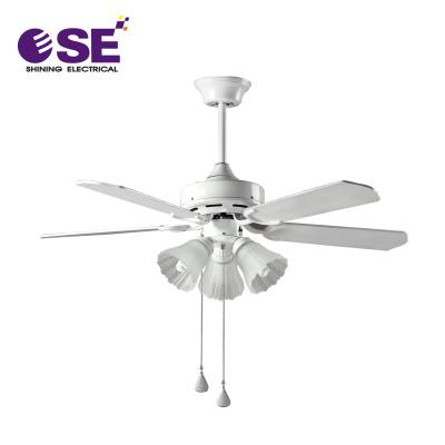 China Hotel All White Ornamental Blow Fan 42