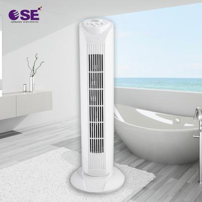 China Hotel Indoor 90 Degree Swing Fans Air Cooling 29 Inch Tower And Pedestal Swing Fans for sale