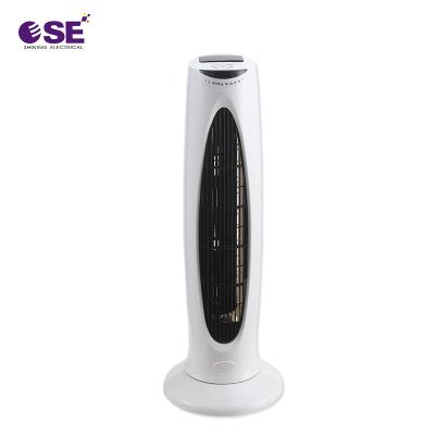 China Hotel towerfans China wholesale ABS body white 90 degree swing 29 inch tower fan for sale