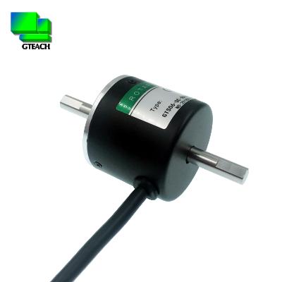 China Concentric rotary type speed sensor encoder 300 ppr encoder 6mm dual shaft incremental photoelectric encoder for sale