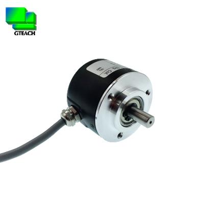 China Ppr Encoder 2500 Type Diameter 50mm Incremental Rotary Speed ​​Sensor 8mm Shaft Push Pull Output for sale