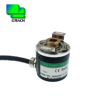 China 360 Speed ​​Sensor 38mm Optical Rotary Encoder 8mm Shaft Incremental Rotary Ppr Hollow Type for sale