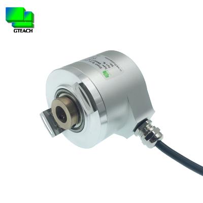 China Speed ​​Sensor 12mm Hollow Shaft Encoder Through Hole Diameter 60mm Rotary Shaft Incremental Rotary Encoder 6012 Type Encoder for sale