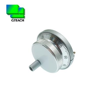 China Speed ​​Sensor Metal Gear Pulse Generator Small CNC Handwheel 60mm 100ppr 24V MPG Handwheel Handwheel for sale