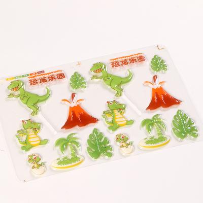 China Sustainable Storage Dinoland Chocolate Transfer Molding Baking Kit Can Be Customized Transfer Cupcake Decoration for sale