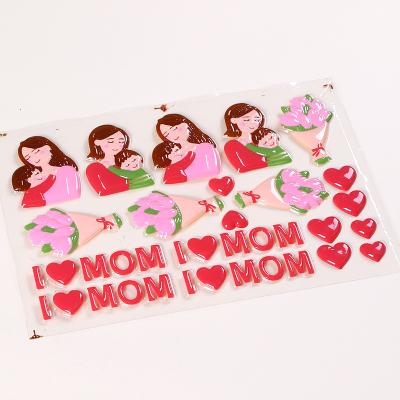 China Sustainable Storage Mother's Day Cake Decorating Ins Roll Up Edible Transfer Molding Can Be Customized With Chocolate Plugins for sale