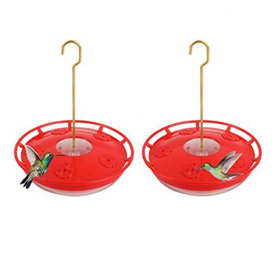 China Outdoor Viable Window Hummingbird Feeder Hanging Bird Feeder Tray with 5 Feeding Ports for sale