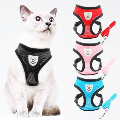 China Holesale Lovely Pet Accessories Padded Custom Adjustable Dog Pet Harness Set for sale