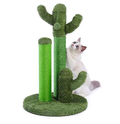 China Sustainable Manufacture Furniture Tree Scratch Post Modern Luxury Small Cat Tree Wholesale Cactus for sale