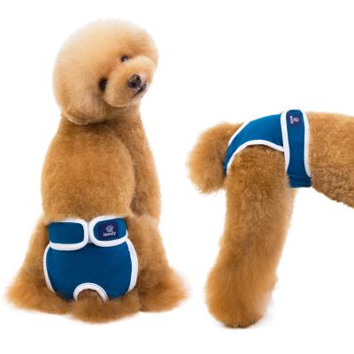 China Period Sustainable Eco Friendly Feeling Male Cotton Wrap Dog Reusable Diapers for sale