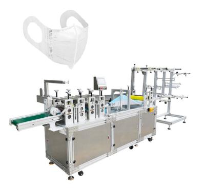 China Factory 2022 Hi Speed ​​Full Automatic 3D Face Mask Making Machine 3d Elastic Band Mask Machine for sale