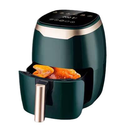 China Easy Operate Electric fryer 5.5L fat free frying large capacity smart touch screen household air fryer for sale