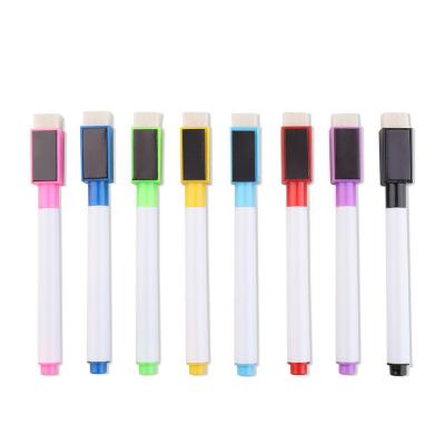 China Pen Dry Eraser Easy Wipe Magnetic Whiteboard 9.8 8 Color White Board Set Marker Pens (L)*0.9(D)cm for sale