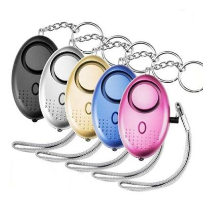 China Plastic Police Approved Keychain Panic Rape Alarm Attack Security Personal Security Alarm 140db for sale