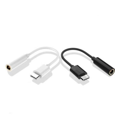 China For Samsung Mobile Phones USB-C Type-C to AUX audio NOTE. 3.5mm Earphone Jack Cable Adapter For SAMSUNG S10 S20 S21 5G for sale