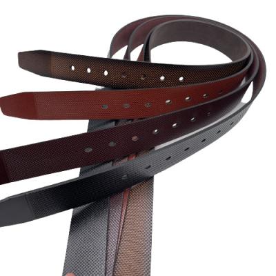 China Mens Business 40+ Suface Texture Pin Buckle Belt Optional In Stock Super Fiber Bottom Layer Leather Belts With Fast-Delivery for sale