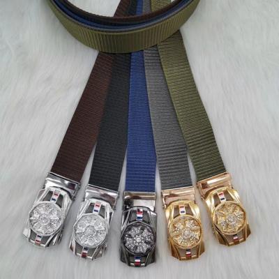 China Durable High Quality Multiple Buckles Army Belt Woven Nylon Military Tactical Belts With Outdoor for sale