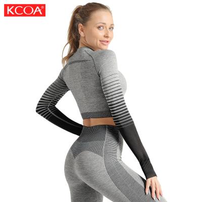 China Antibacterial Fit Tagless Fitness Workout Crop Women Yoga Antibacterial Slim Tank Top for sale