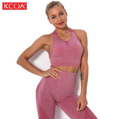 China Breathable Factory Seamless Body Shaping Girls Woman Sports Yoga Bra for sale