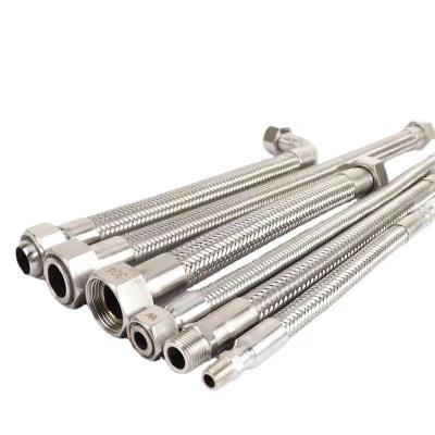 China Customized Stainless Steel Fire Resistant Flexible Wire Loop Metal Pipe 304 Internal Conduit Equal Pressure Resistance for sale