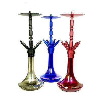 China Eco-Friendly NO MOQ Large Charcoal Wholesale Fancy Hookah Set Sets of 1 Best Tobacco 4 Pieces Hookah Hose Hookah for sale