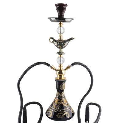 China Eco-Friendly NO Smoking Glass Arabic Hookah New High MOQ Arabic Hookah Shisha Accessories Best Hookah Glass Pipe Shesha for sale