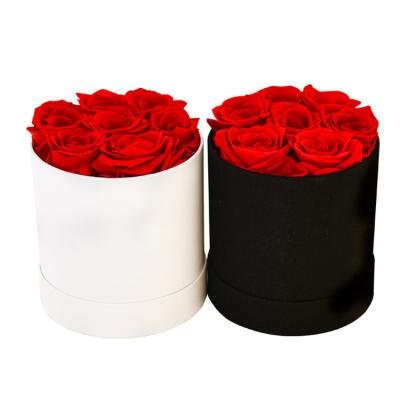 China Preserved roses direct Yunnan factory directly sell immortal roses box preserved flwoer box for sale