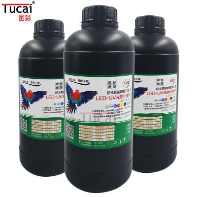 China 1000ML Uv Led Ink For RICOH G4 G5 KONICA TOSHIBA Printhead for sale