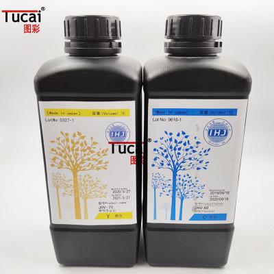 中国 無毒無臭UVインクジェットインク トシバCE4プリンタヘッドUV治癒性インクジェットインク 販売のため