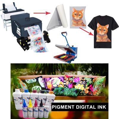 China Weiße Digitale Übertragung Farbstoff Sublimation Tinte DTF Pigment Tinte Für EPSON DX5 5113 zu verkaufen