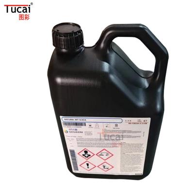 China Agfa G2 Single PASS Tinta UV 1000ml/Botala Tinta de Impressão de Etiqueta Preta Para Rioch G5 G6 Toshiba à venda