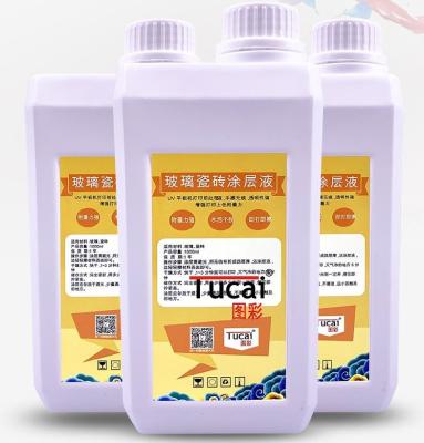 Cina Facile da usare Acqua a base di inchiostro Inkjet Primer Coat Liquid For Glass in vendita