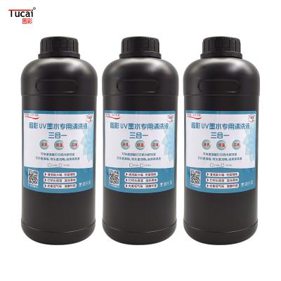 Cina 1000 Ml Moisturizing Anti-Drying Anti-Clogging Cleaning Fluid For Epson Xp600/ Tx800/Seiko/Ricoh/Konica in vendita