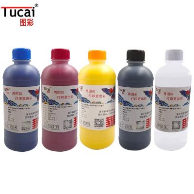 China 500 Ml Good Firmness And Strong Stretchability DTF Ink For Epson DX5/5113/4720 Te koop